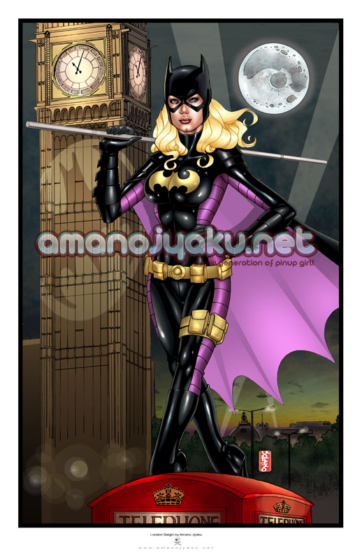 Kapow! London Batgirl pinup